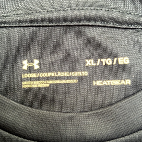 Trio of Under Armour Heat Gear Tee Shirts Sz XL - Picture 3 of 9